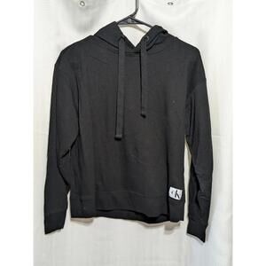 Calvin Klein Jeans Black Hoodie Sweatshirt